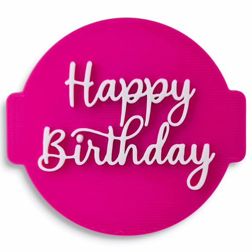 Happy birthday embosser - ,