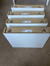 IKEA Lack Small Square White Floating Wall Shelf 26x30x5 X4