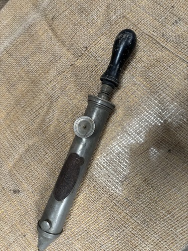 Vintage brass hand pump - vintage,