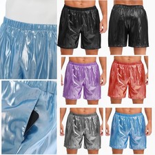 UK Men Shiny Metallic Boxer