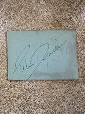 Peter Dyneley thunderbirds signed genuine authentic autograph