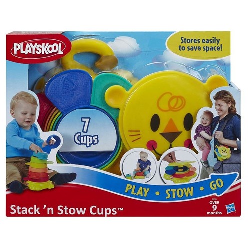 Playskool stack stow cups - 'n,