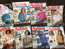1990 collection Anna Burda magazines Full year All with Patterns 