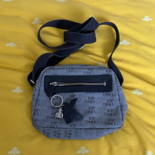 Kipling grey nylon - grey, monogram