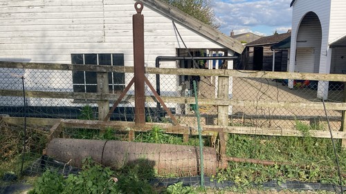 Vintage paddock roller