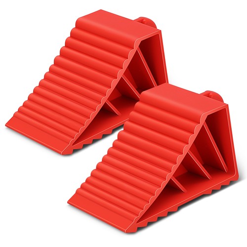 8000lbs red wheel chock tire - wheel,