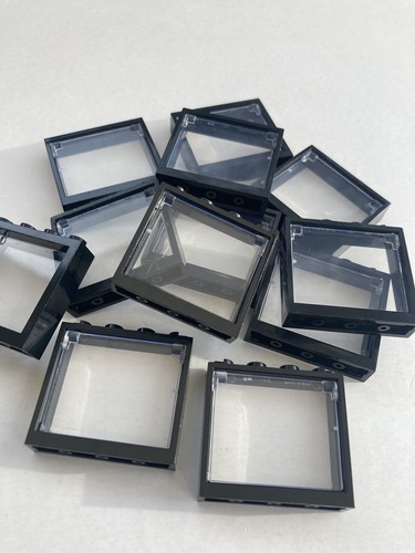Lego black windows 4 - 4, 3