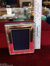 sterling silver photo frame CARRS 12X10cm