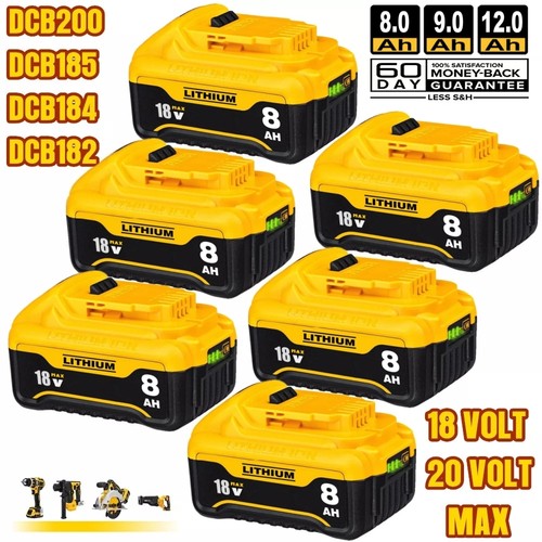 18v battery 0ah - 18v, 8.0ah/9.0ah/12ah