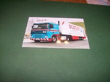 TRUCK PHOTO SCOTTISH REFRIGERATED  ~ DAF 95XF SUPER SPACE CAB SCOTLEE IRVINE.
