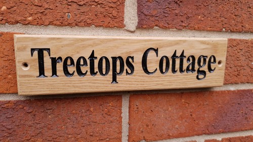 Personalised oak house - personalised,
