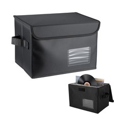 Vinyl record storage box - record,