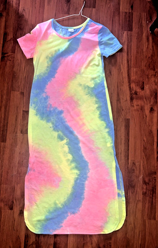 Girls printed midi - ,