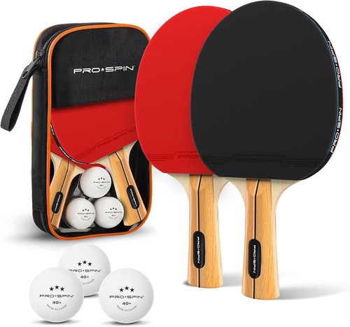 Pro spin table tennis - table, bats