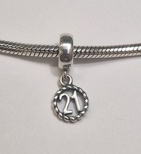 Genuine Pandora 21st Charm