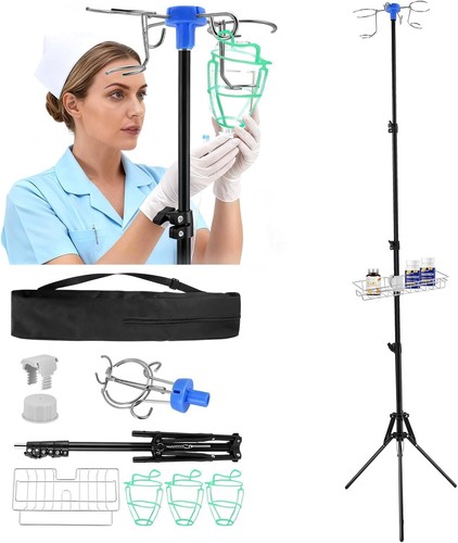 Stand with hooks and mesh - hooks,