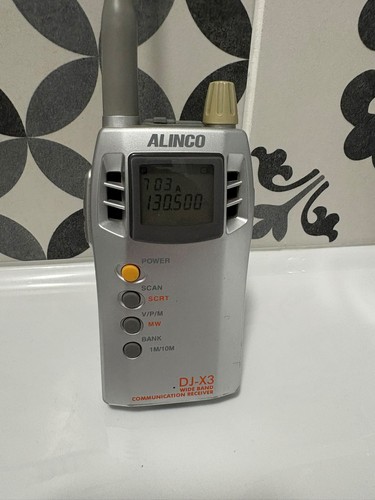Alinco wideband scanning - alinco, dj-x3