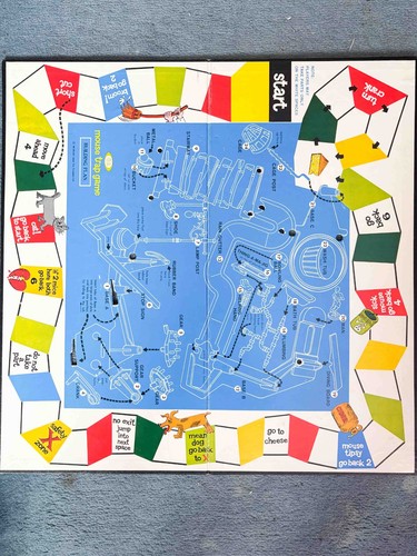 Mouse trap board game ideal - board,