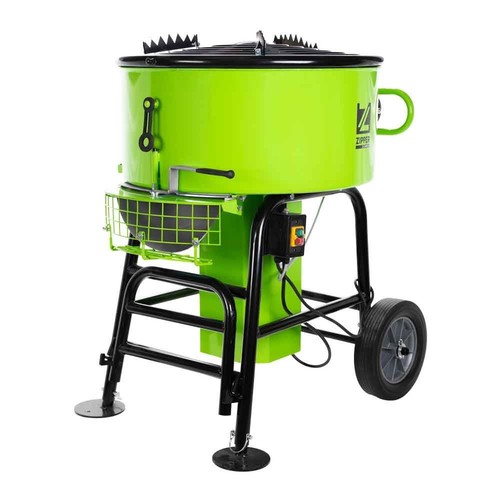 Concrete resin mixer zipper - concrete,