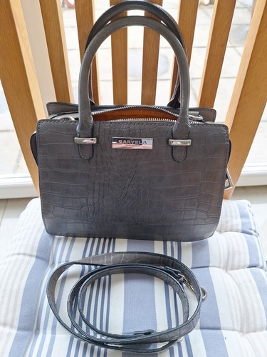 Carvela grey handbag faux - grey,