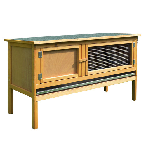 Wooden rabbit hutch bunny - wooden,
