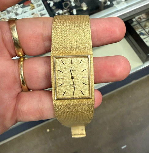 Omega ville 14k gold - omega,