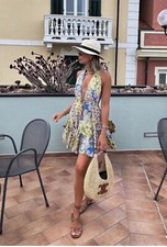 ZARA COTTON FLORAL PATCHWORK