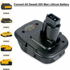 For Dewalt DCA1820 Battery Adapter 18V/20V Li-ion Convert To Ni-Cad DC9096 Ni-MH