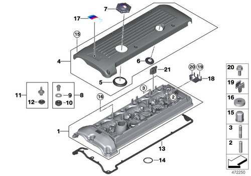 Bmw genuine oil filler - bmw, neck