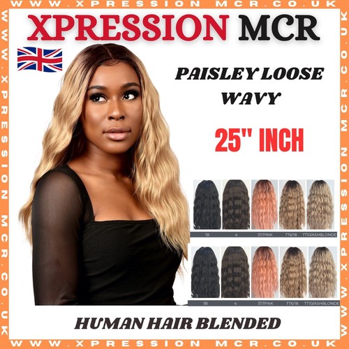 Sleek paisley human hair - human,