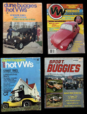 VW Buggy Vintage Magazine Lot