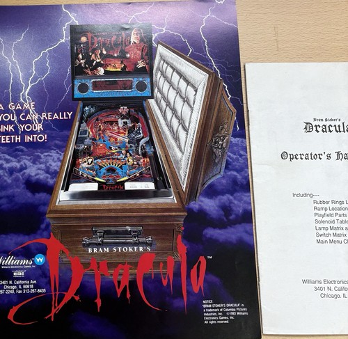 Williams pinball dracula - pinball,