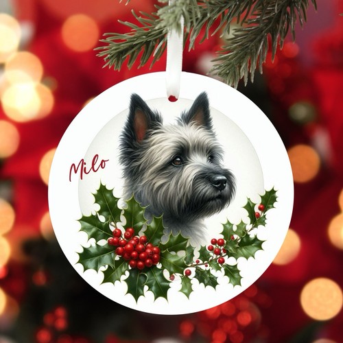 Personalised cairn terrier - personalised,