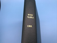 Modern Tramway & Light Railway Review . Bound Volume 1965