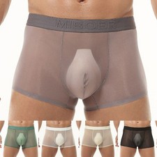 Ultra Thin Ice Silk Boxer