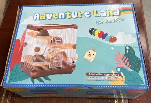 Hamster cage habitat - cage, adventure