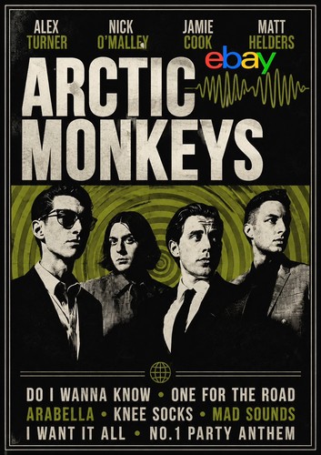 Arctic monkeys music a4 - music, a3