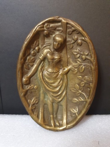 Antique bronze risque - antique, fun