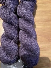 2 x 50g Rowan Island Blend Sh 906 -Empire Purple  Alpaca Silk  Sophie Scarf *FAB