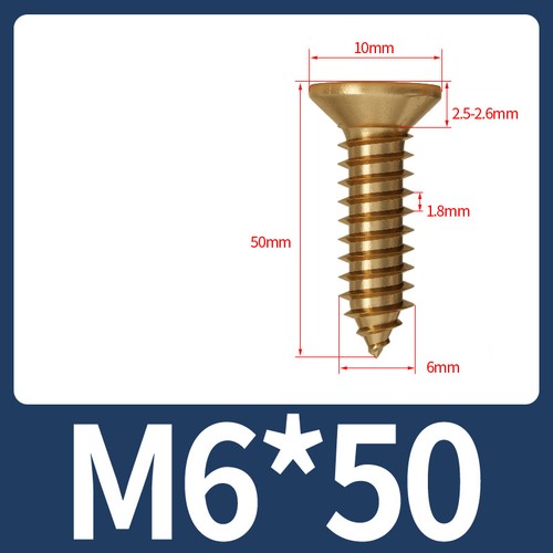 Solid brass phillips - solid,