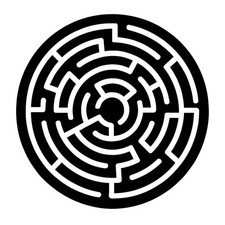 Labyrinth vinyl decal sticker - labyrinth,