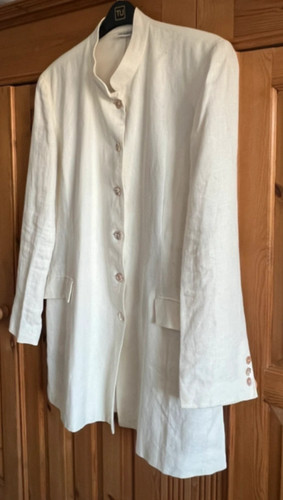 East 100 linen longline - east,