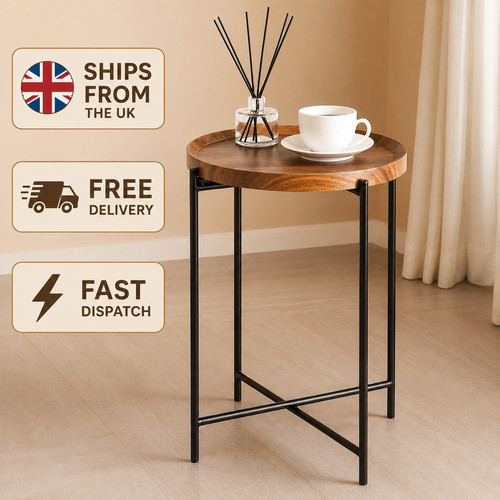 Side coffee table - side/coffee, walnut