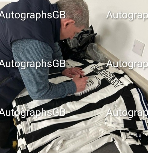 Peter beardsley signed replica - beardsley,