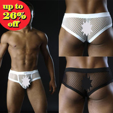 Men's Sexy Low-rise Mesh