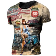 Vintage Americana Pin-Up Tee