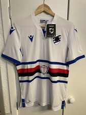 Sampdoria Away Shirt Macron Size Adult Small BNWT