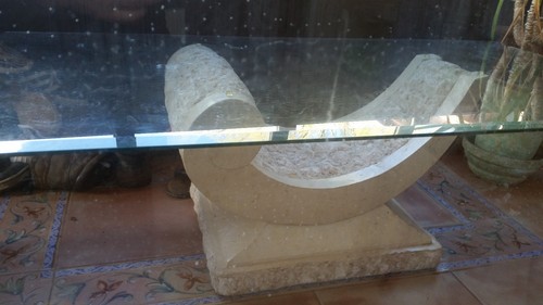 Cream granite affect - affect, table