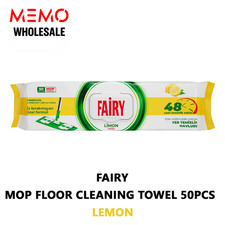 Fairy Mop Floor Cleaning Towel Lemon 50Pcs