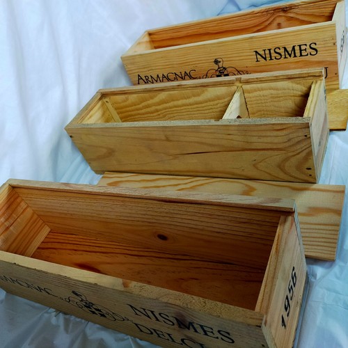 Brandy wooden box - x,